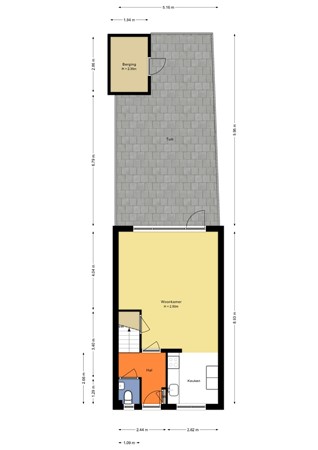 Floorplan - Dr. Willem Dreesweg, 1188 KN Amstelveen